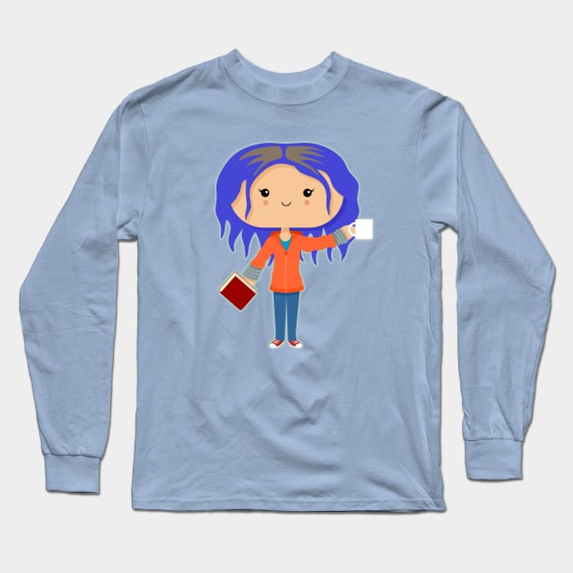 Clementine Long Sleeve T-Shirt by sombrasblancas